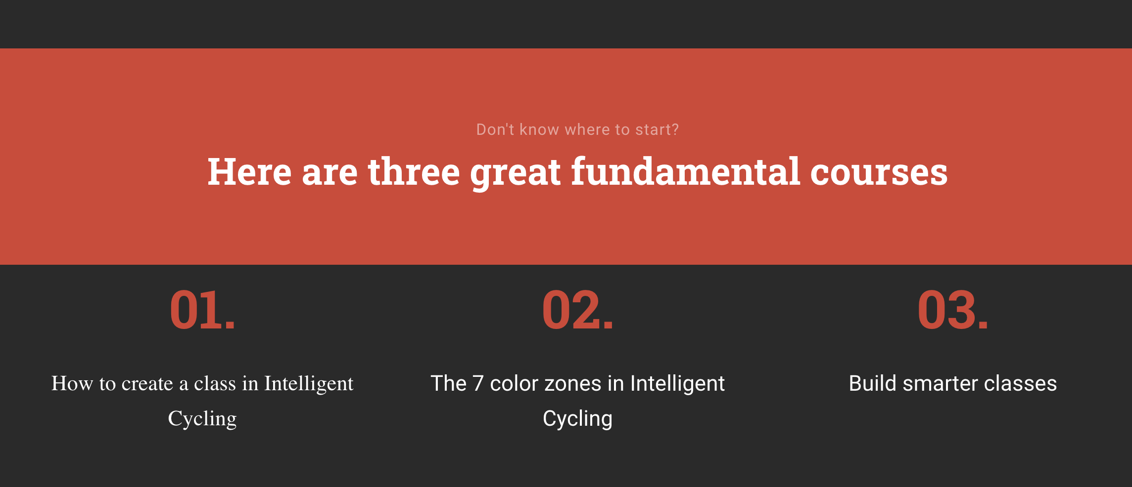 Intelligent Cycling Academy